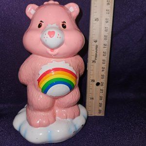 Vintage Care Bear Coin Bank 1980's